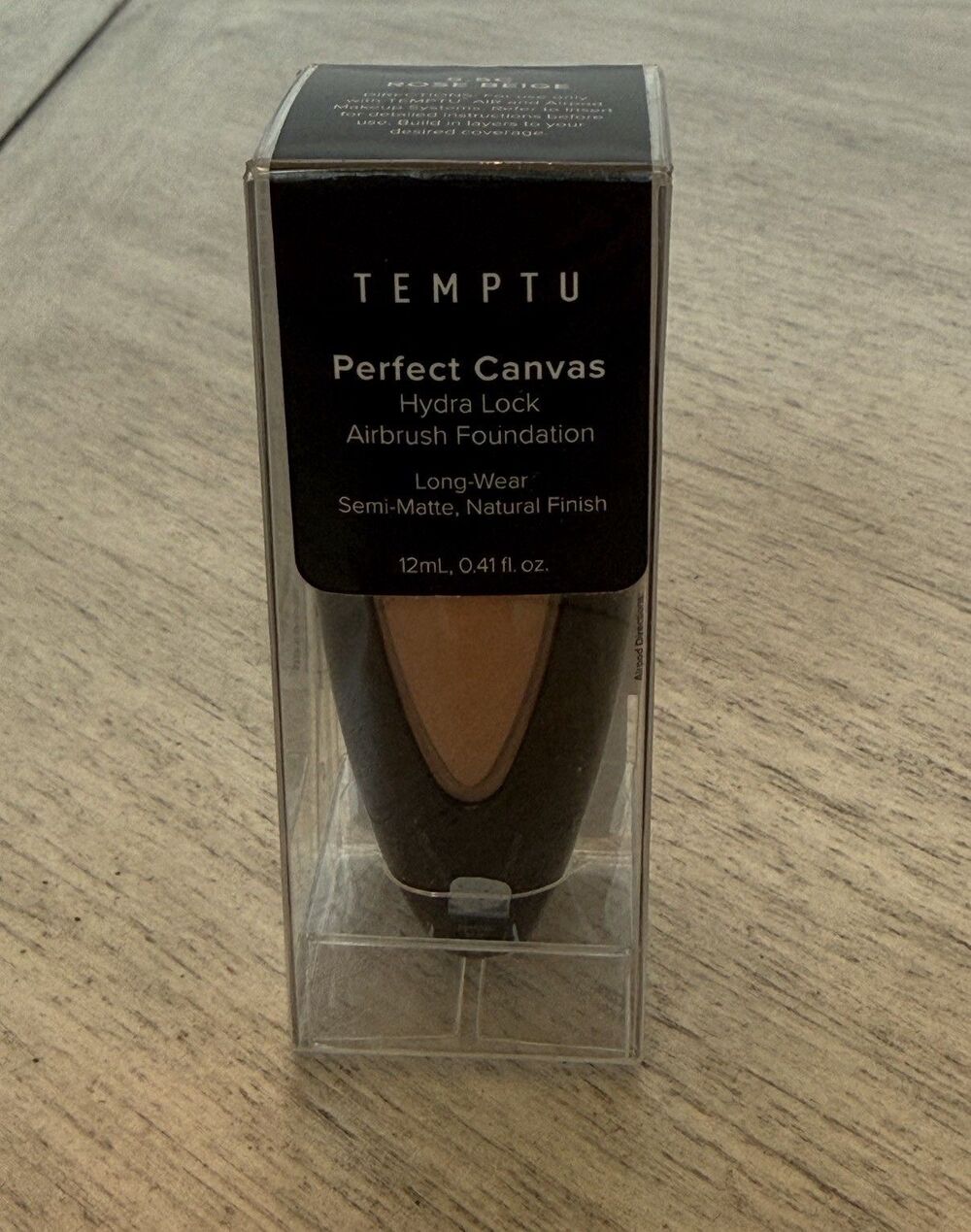 TEMPTU Perfect Canvas Hydra Lock‎ Airbrush Foundation 5.5 Rose Beige 0.41 Floz